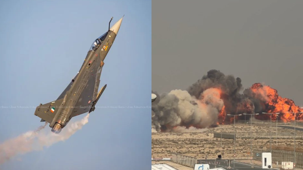 Tejas Fighter Plane Crash
