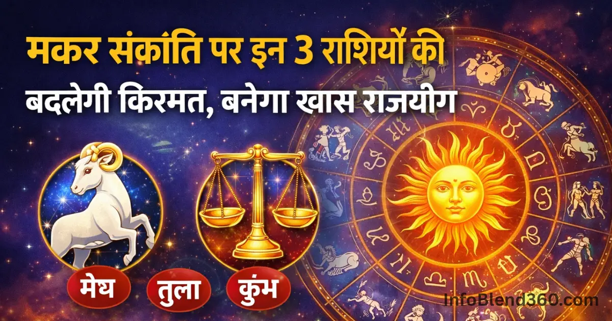 Makar Sankranti Astrology 2026: मकर संक्रांति पर इन 3 राशियों की बदलेगी किस्मत, बनेगा खास राजयोग