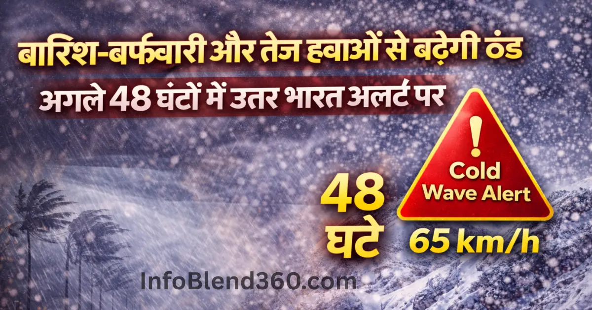 IMD Today Weather Alert: Snow Storm Weather Forecast